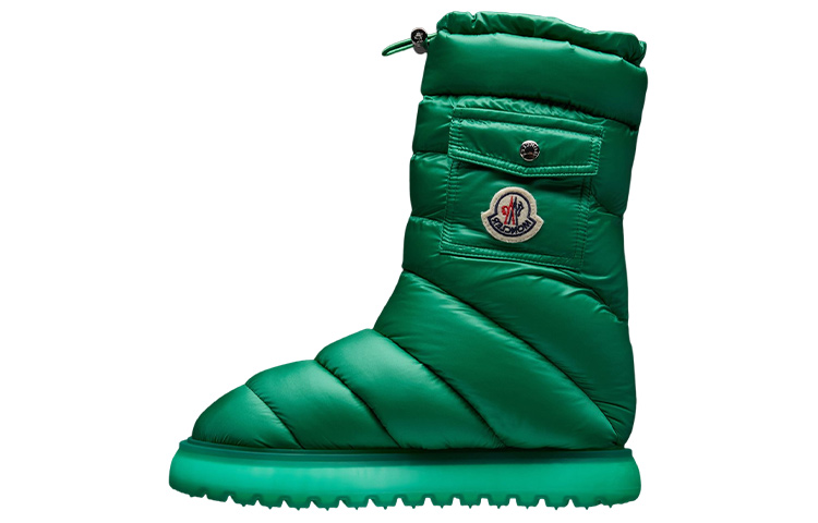 Buy Moncler 盟可睐 Gaia 套穿 短中筒 雪地靴 女款 綠色