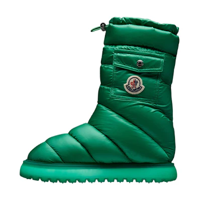 (W) Moncler Gaia Short Mid-Tube Snow Boot 'Green'