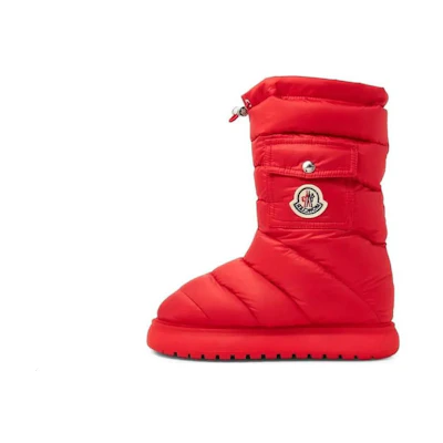 (W) Moncler Gaia Slip-On 'Red Pocket Snow Boot'