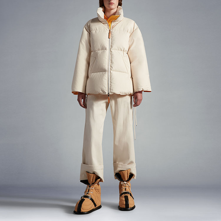 (Women) Moncler Genius 1952 FW22  High Street Puffer Jacket Zip-Up Off White. H20941A00010M2261070 圖 3