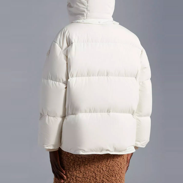 (Women) MONCLER GENIUS 1952 FW22  White Hooded Puffer Jacket Long Sleeve. H20941A00006M2003034 圖 4