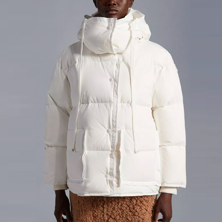 (Women) MONCLER GENIUS 1952 FW22  White Hooded Puffer Jacket Long Sleeve. H20941A00006M2003034 圖 5