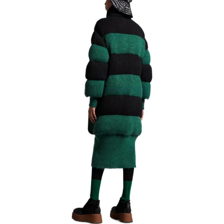 (Women) MONCLER GENIUS 1952 FW22 Colorblock Long Down Jacket Women’s Green H20949B00005M2278P93 圖 4