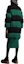 Shop (Women) MONCLER GENIUS 1952 FW22 Colorblock Long Down Jacket Women’s Green H20949B00005M2278P93