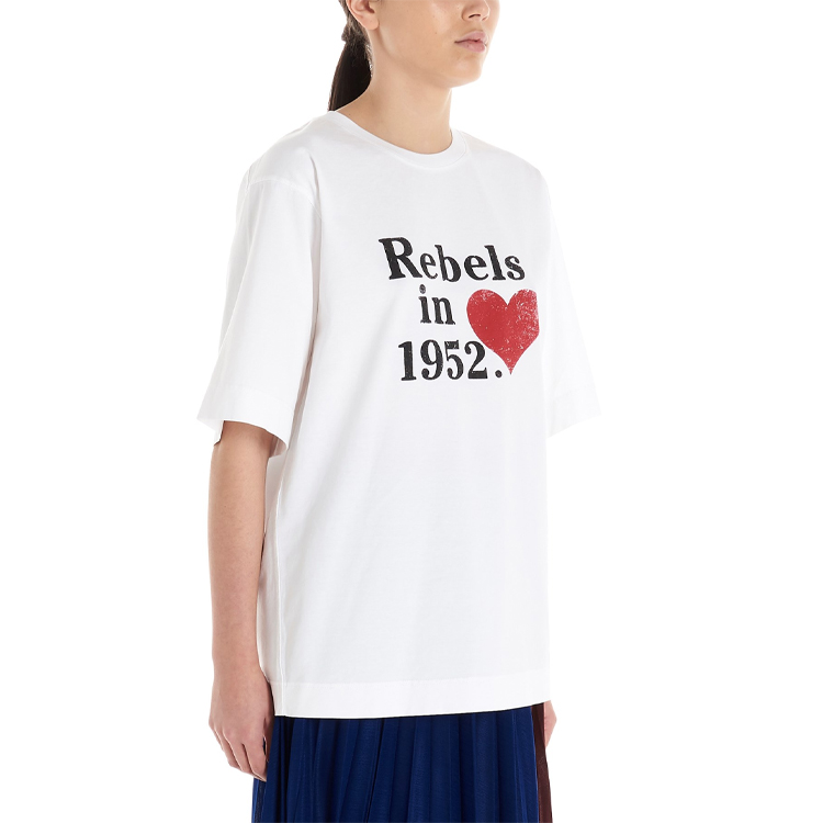 (Women) MONCLER GENIUS 1952 Printed Crewneck White T-Shirt Women’s F10948C70310V8117 圖 7