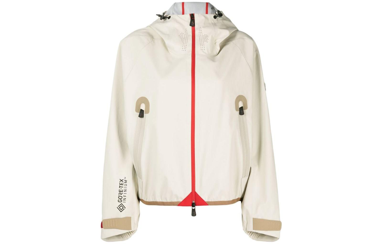 (Women) MONCLER GENIUS FW22  Solid Color Zip Jacket White H20981A00009595TX247
