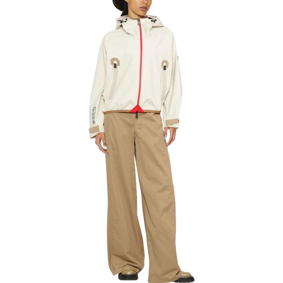 (Women) MONCLER GENIUS FW22  Solid Color Zip Jacket White H20981A00009595TX247 圖 3