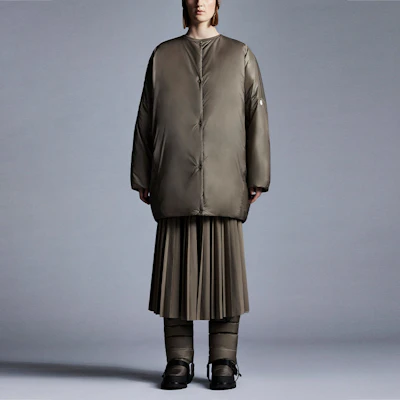 (W) MONCLER GENIUS HYKE 棕色拉鍊羽絨外套 G209K1A00008M118625L Shop (W) MONCLER GENIUS HYKE 棕色拉鍊羽絨外套 G209K1A00008M118625L