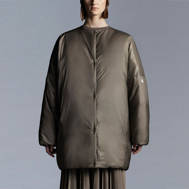 Purchase (W) MONCLER GENIUS HYKE 棕色拉鍊羽絨外套 G209K1A00008M118625L