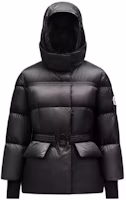 Order (W) MONCLER GENIUS SS22 黑色羽絨外套附腰帶 H10961A00003M1489999