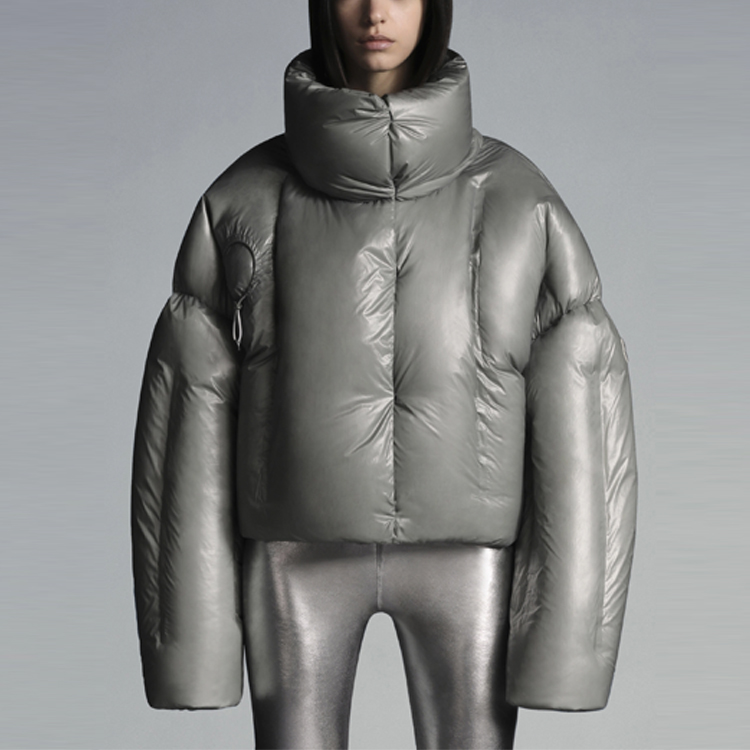 (Women) MONCLER GENIUS DingYun Zhang SS22  Short Puffer Jacket Grey. H109M1A00003M1865915 圖 4