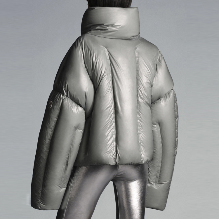 (Women) MONCLER GENIUS DingYun Zhang SS22  Short Puffer Jacket Grey. H109M1A00003M1865915 圖 5