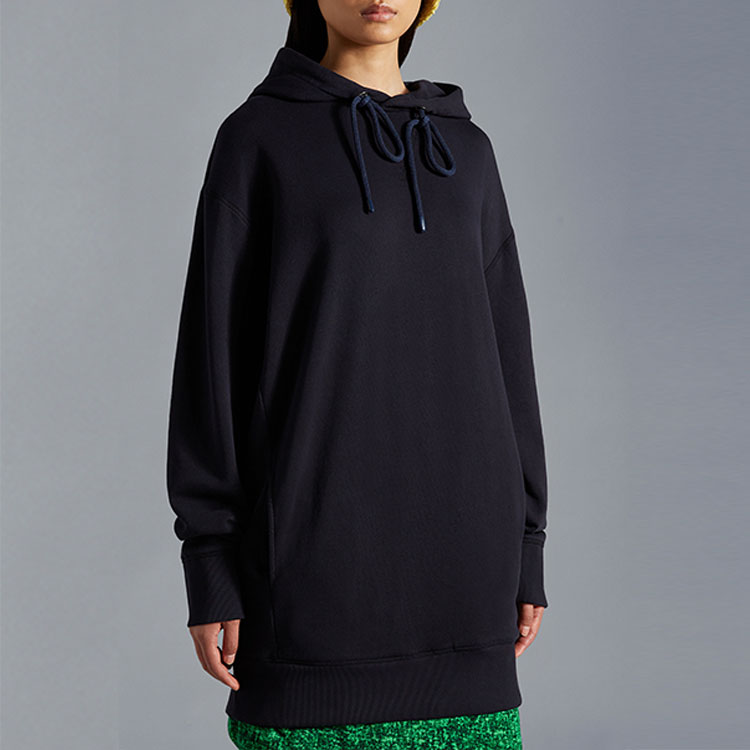 Shop (Women) MONCLER GENIUS x JW Anderson Hoodie SS22  Solid Logo Drawstring Sweatshirt H209E8G00001M1997778