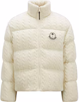 Order (Women) MONCLER GENIUS x PALM ANGELS Textured Zip-Up Down Jacket Off-White. I209L1A00015M3608032