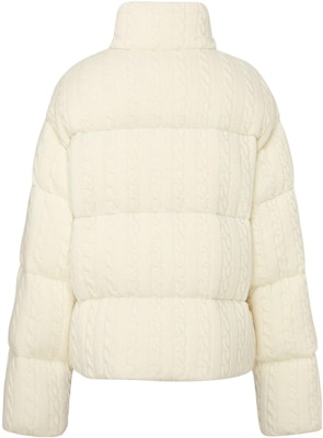 (W) MONCLER GENIUS x PALM ANGELS 質感拉鍊羽絨外套 米白色. I209L1A00015M3608032 Lookbook (W) MONCLER GENIUS x PALM ANGELS 質感拉鍊羽絨外套 米白色. I209L1A00015M3608032