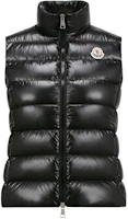 (Women) Moncler Ghany Classic Puffer Vest - Black 0931A5250068950999 (Women) Moncler Ghany Classic Puffer Vest - Black 0931A5250068950999