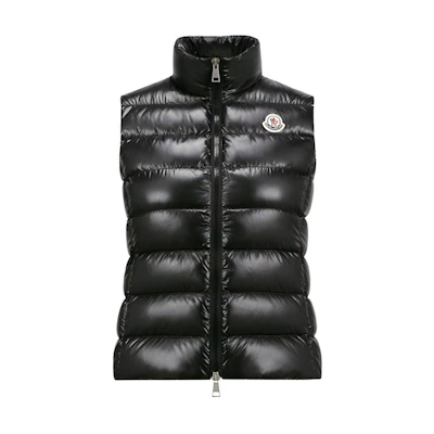 (Women) Moncler Ghany Classic Puffer Vest - Black 0931A5250068950999