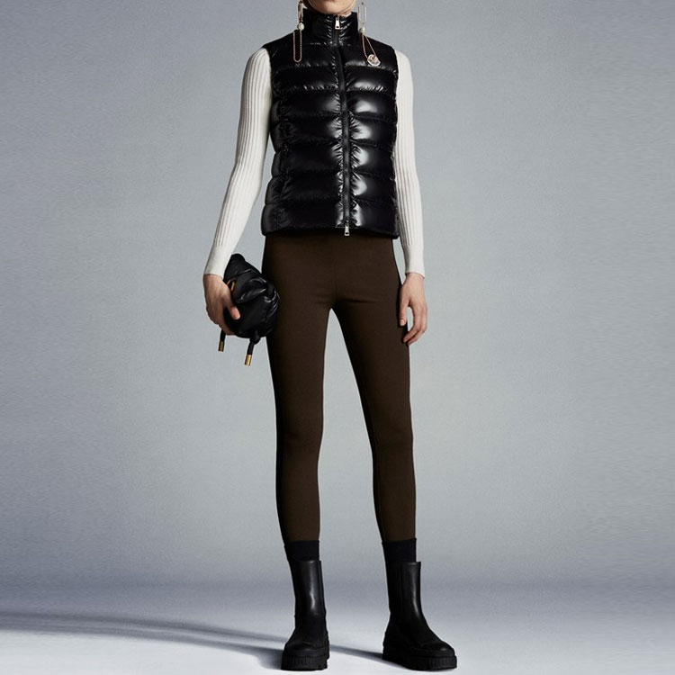 (Women) Moncler Ghany Classic Puffer Vest - Black 0931A5250068950999 圖 4