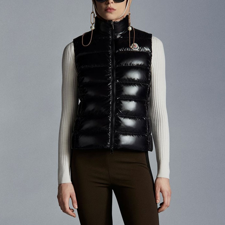 (Women) Moncler Ghany Classic Puffer Vest - Black 0931A5250068950999 圖 5