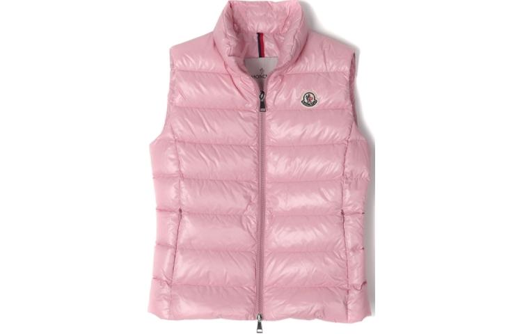 (Women) Moncler GHANY FW23  Pink Sleeveless Zip Vest 1A5250068950500