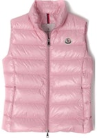 (Women) Moncler GHANY FW23 Pink Sleeveless Zip Vest 1A5250068950500 (Women) Moncler GHANY FW23 Pink Sleeveless Zip Vest 1A5250068950500