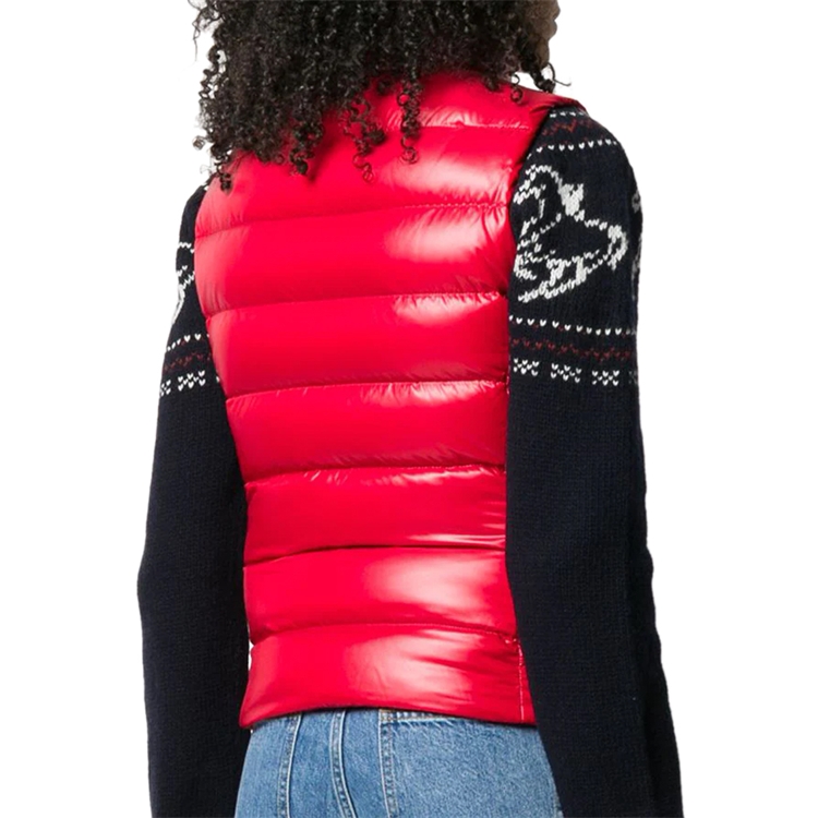 (Women) Moncler Ghany Short Down Vest Sleeveless with Stand Collar 1A5250068950457 圖 4