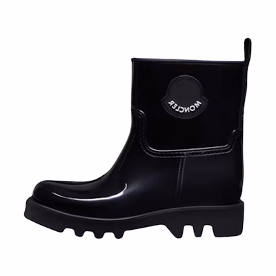 (W) Moncler Ginette 'Black Rubber Waterproof'