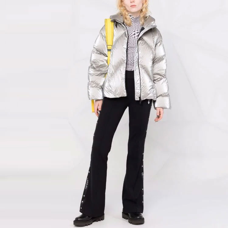 (Women) Moncler Glossy Short Down Jacket Light Grey. G20931A0003853A3H915 圖 3