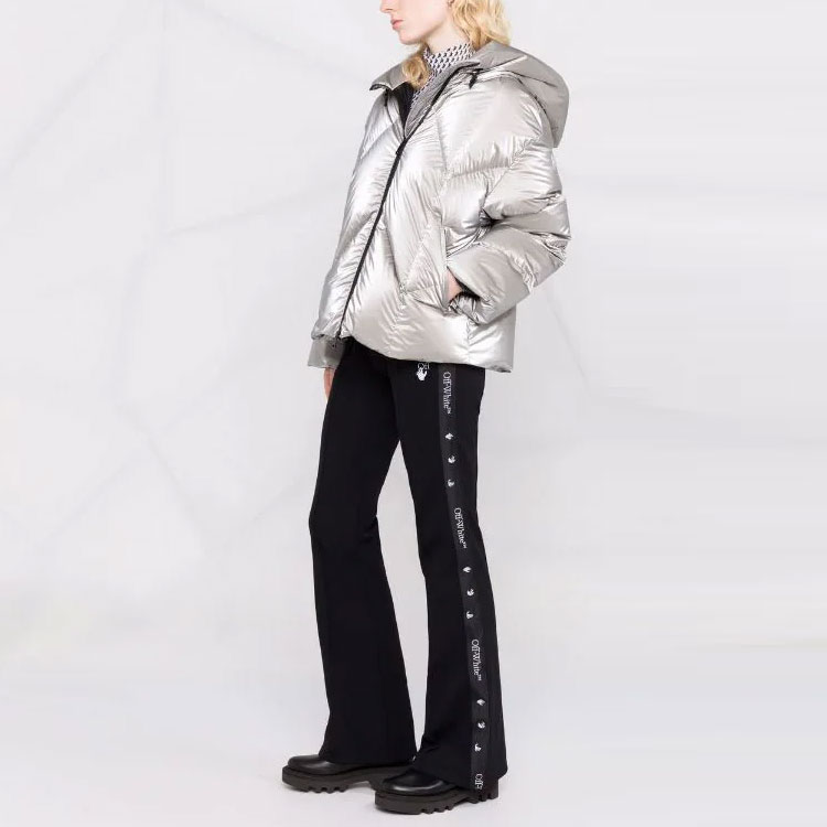 (Women) Moncler Glossy Short Down Jacket Light Grey. G20931A0003853A3H915 圖 5