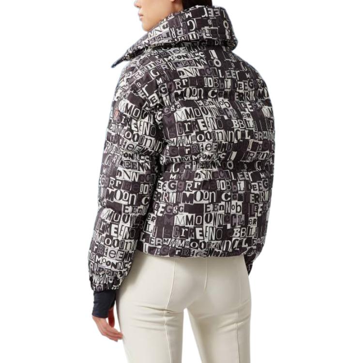 (Women) Moncler Grenoble  All-Over Logo Zip-Up Puffer Jacket. H20981A00049596CCF09 圖 4