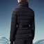 Shop (Women) Moncler Grenoble Black Down Jacket with Dual Zipper Design. I20981A000305399D999