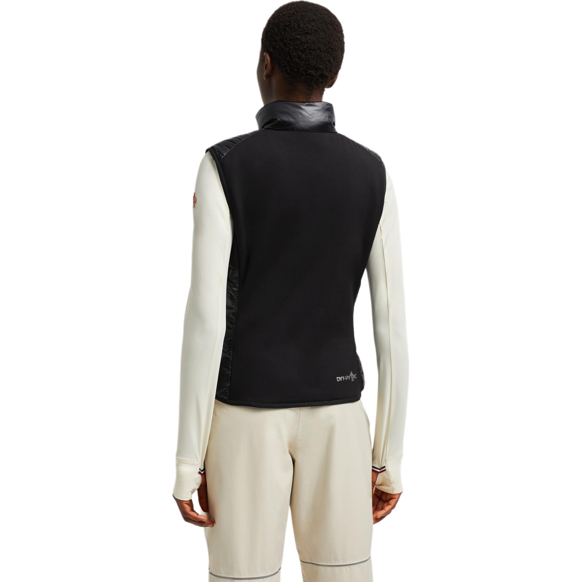 Shop (W) Moncler Grenoble 黑色羽絨背心 - 保暖、防風、速乾。 J20988G00010829H7999