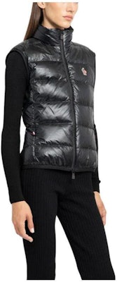 (W) 몽클레르 그레노블 블랙 하이넥 지퍼 베스트. 8G00017809HJ999 Shop (W) 몽클레르 그레노블 블랙 하이넥 지퍼 베스트. 8G00017809HJ999