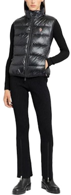 (W) 몽클레르 그레노블 블랙 하이넥 지퍼 베스트. 8G00017809HJ999 Purchase (W) 몽클레르 그레노블 블랙 하이넥 지퍼 베스트. 8G00017809HJ999