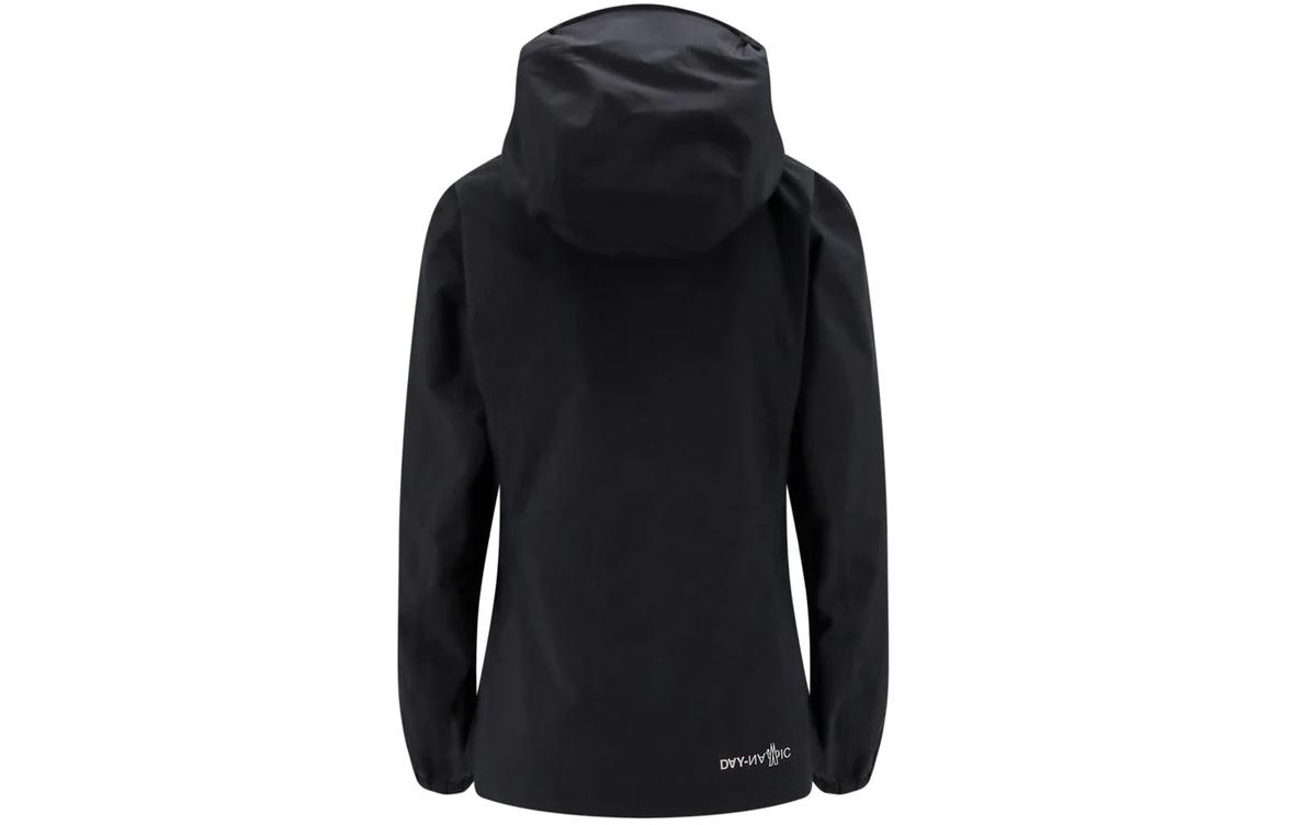 Lookbook (Women) Moncler Grenoble  Black Hoodie Jacket with Logo Patch. 0981A0000254AL5-999