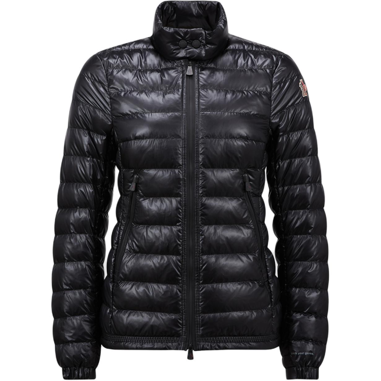 (Women) Moncler Grenoble  Black Short Down Jacket with Zip Pockets. J20981A00021539YL999