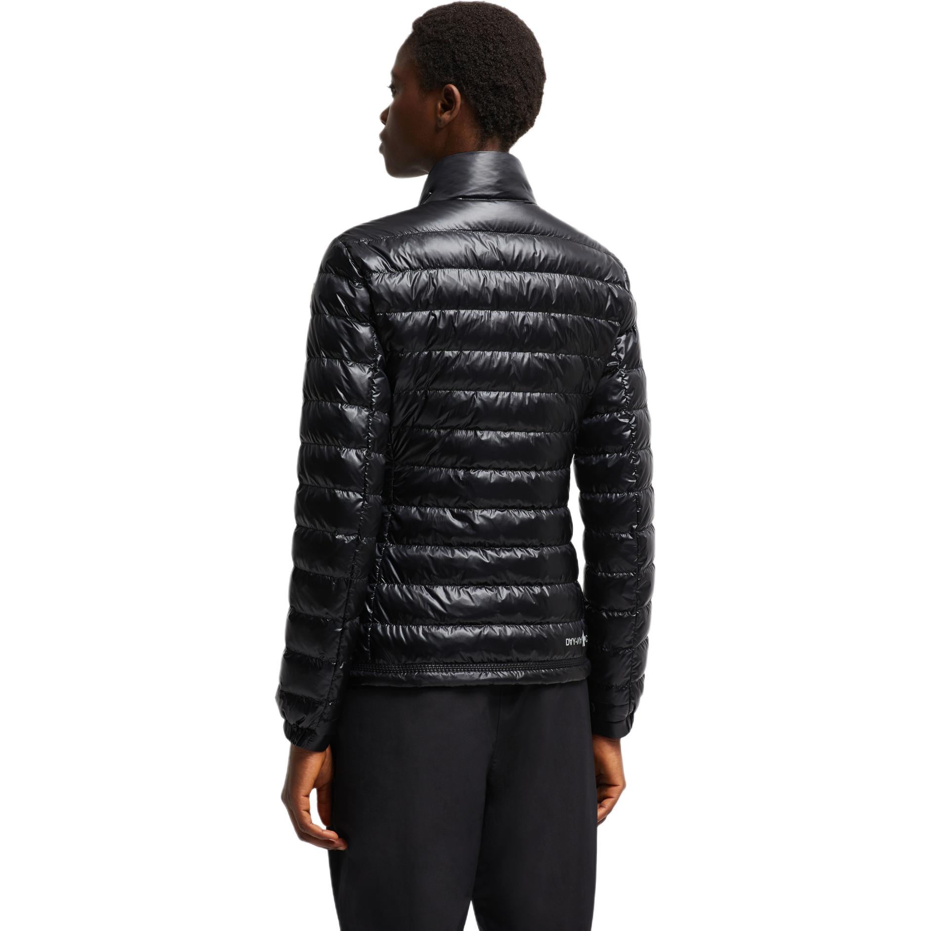 Shop (W) Moncler Grenoble Jaket Pendek Hitam dengan Zip Poket. J20981A00021539YL999