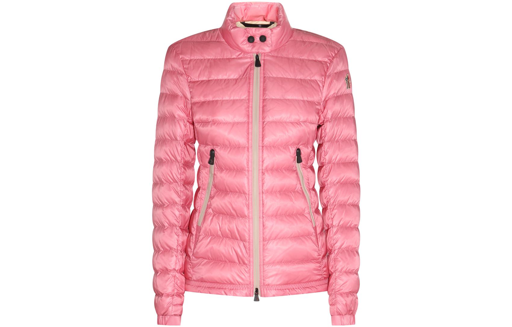 (Women) Moncler Grenoble  Pink Puffer Jacket with Zip High Collar. I20981A00005595B1542 圖 2