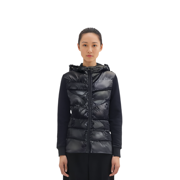 (Women) Moncler Grenoble Black Quilted Down Hoodie Coat Winter Edition 8G5000080093999 圖 11