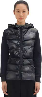 (W) Moncler Grenoble 黑色羽絨連帽外套冬季限量版 8G5000080093999 3