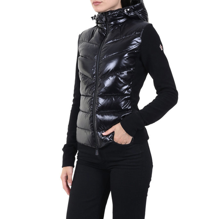 (Women) Moncler Grenoble Black Quilted Down Hoodie Coat Winter Edition 8G5000080093999 圖 4