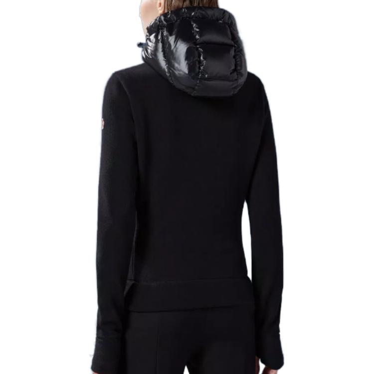 (Women) Moncler Grenoble Black Quilted Down Hoodie Coat Winter Edition 8G5000080093999 圖 6