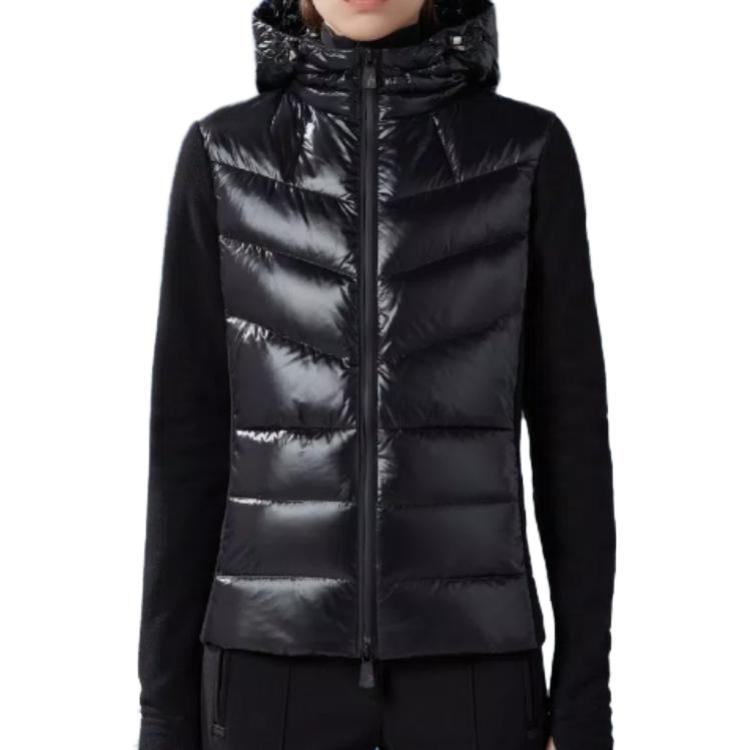 (Women) Moncler Grenoble Black Quilted Down Hoodie Coat Winter Edition 8G5000080093999 圖 7