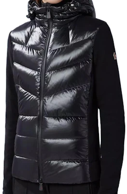 (W) Moncler Grenoble 黑色羽絨連帽外套冬季限量版 8G5000080093999 Cheap (W) Moncler Grenoble 黑色羽絨連帽外套冬季限量版 8G5000080093999