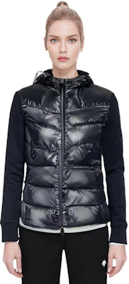 (W) Moncler Grenoble 黑色羽絨連帽外套冬季限量版 8G5000080093999 1