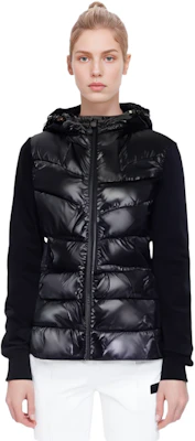 (W) Moncler Grenoble 黑色羽絨連帽外套冬季限量版 8G5000080093999 2