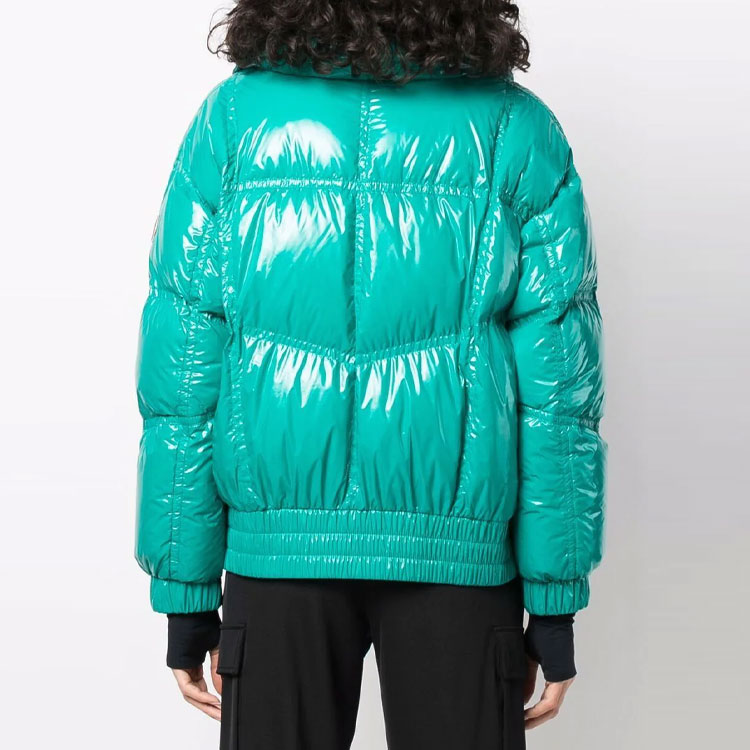 Purchase (W) Chaqueta Verde Mujer Moncler Grenoble Chambairy Logo Patch Plumas. G20981B50800539FT760