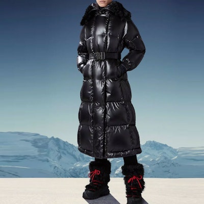 (Women) Moncler Grenoble Chamoille Long Black Down Jacket with Hood. I20981C00003539JH999 Purchase (Women) Moncler Grenoble Chamoille Long Black Down Jacket with Hood. I20981C00003539JH999