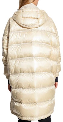 (Women) Moncler Grenoble Chamoille Glossy Zip Hooded Mid-Length Down Coat Beige Women. I20981C00002539JH20G Purchase (Women) Moncler Grenoble Chamoille Glossy Zip Hooded Mid-Length Down Coat Beige Women. I20981C00002539JH20G