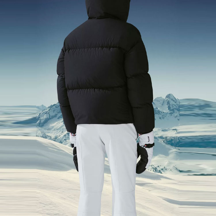 Purchase (W) 蒙克莱 Grenoble FW21 Allesaz 黑色标志羽绒夹克 G20981A00026539X6999